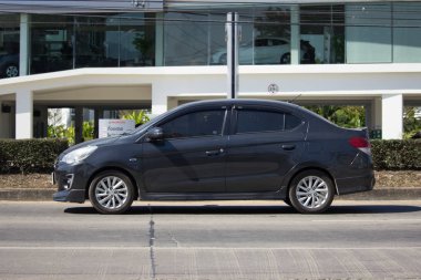 Özel araba Mitsubishi çekin.