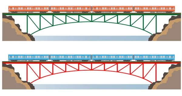 Diesel Rail Car Train Vector — Stock Vector