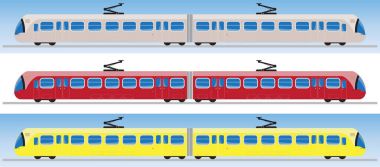 Tramvay araba ya da arabası araba yan görünüm