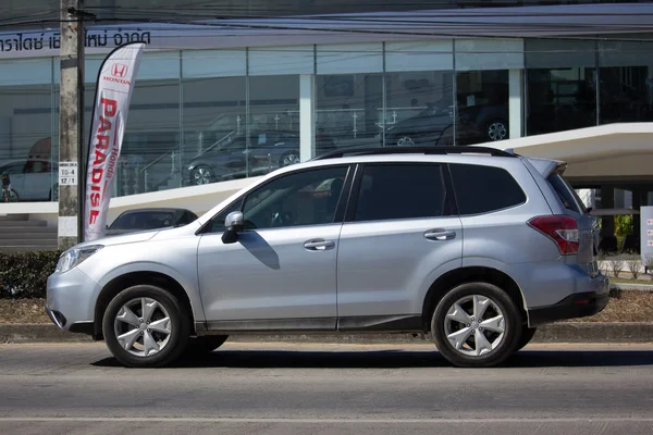 Частный внедорожник, Subaru Outback — стоковое фото