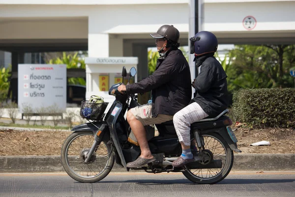 Motocicleta Privada, Honda Dream — Fotografia de Stock