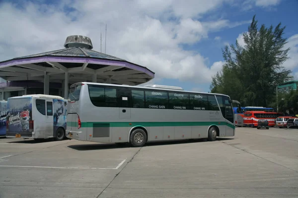 Bus of Greenbus Company — Stock Photo, Image