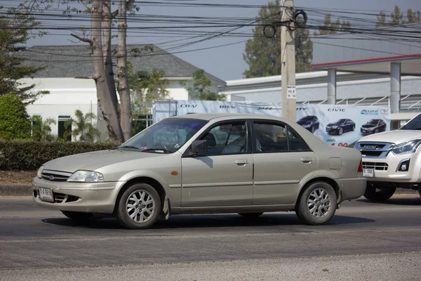 Privates Auto, Furt-Laser — Stockfoto