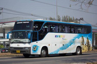 Otoyol yolda özel seyahat otobüs