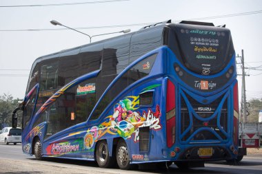 Otoyol yolda özel seyahat otobüs