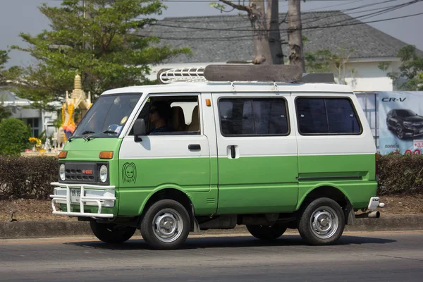 Özel Daihatsu eski Van araba. — Stok fotoğraf