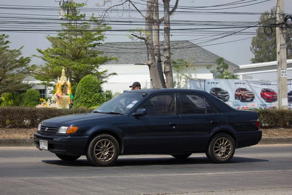 Частный автомобиль, Toyota Soluna Vios . — стоковое фото