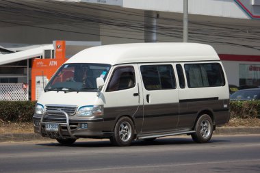 Özel Toyota Hiace eski Van araba.