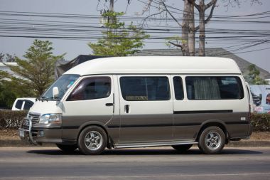 Özel Toyota Hiace eski Van araba.