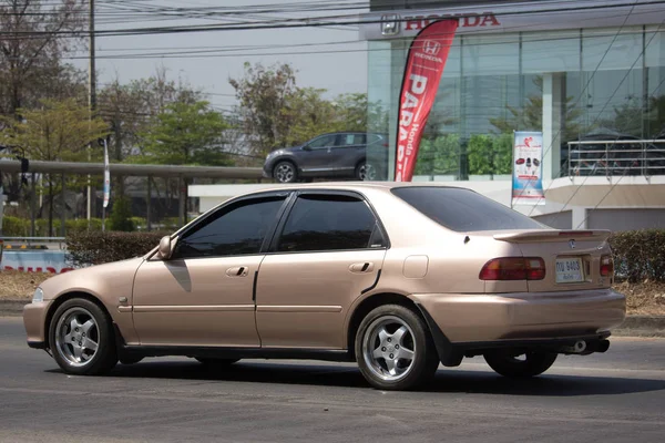 Частный старый автомобиль Honda Civic — стоковое фото