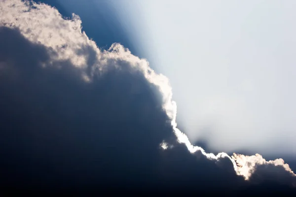 Cloud Scape Cloud dal cielo tropicale . — Foto Stock