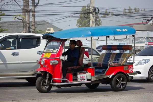 Tuk tuk taxi chiangmai Service in city and around. — Stock Photo, Image