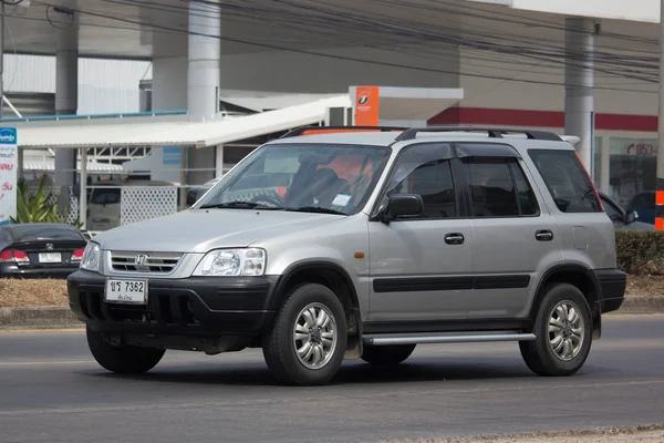 Soukromé auto Honda Crv městské Suv auto — Stock fotografie