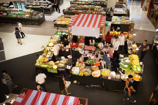 Área de Promoción de Alimentos en el Festival Central Chiang mai . —  Fotos de Stock