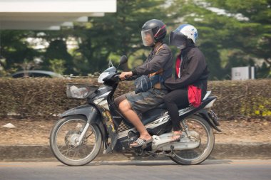 Özel Honda dalga motosiklet. 