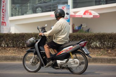 Özel Honda dalga motosiklet. 