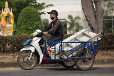 Özel Honda dalga motosiklet. 