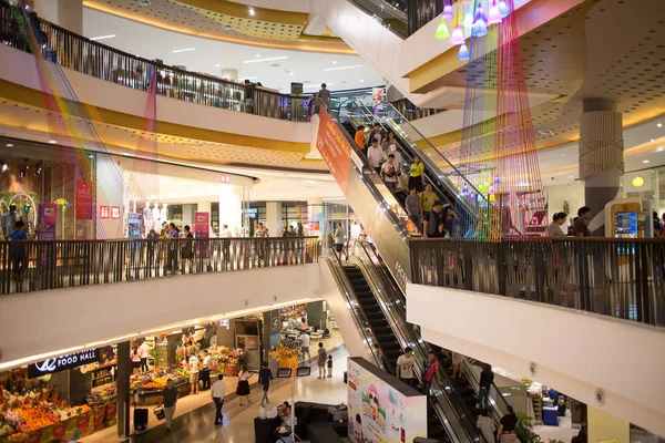 Dentro do Festival Central Chiang mai . — Fotografia de Stock