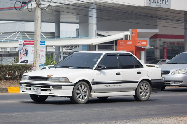 Soukromé staré auto, Toyota Corolla — Stock fotografie