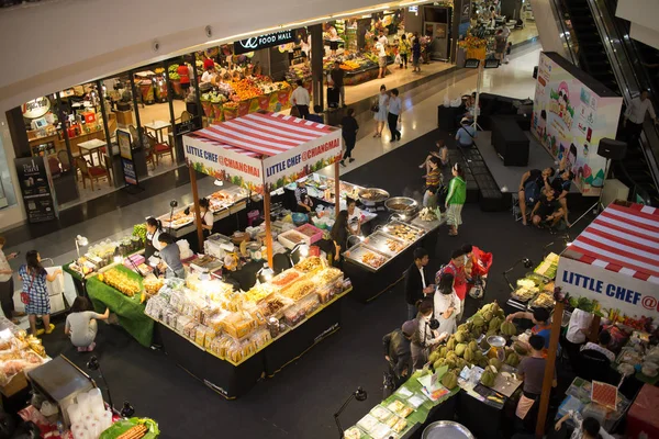 Área de Promoción de Alimentos en el Festival Central Chiang mai . —  Fotos de Stock