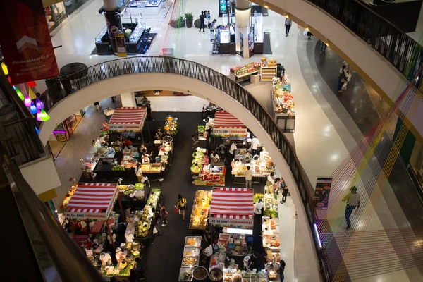 Área de Promoción de Alimentos en el Festival Central Chiang mai . —  Fotos de Stock