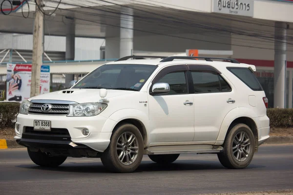 Private Toyota Fortuner Suv Car. — Stock Photo, Image