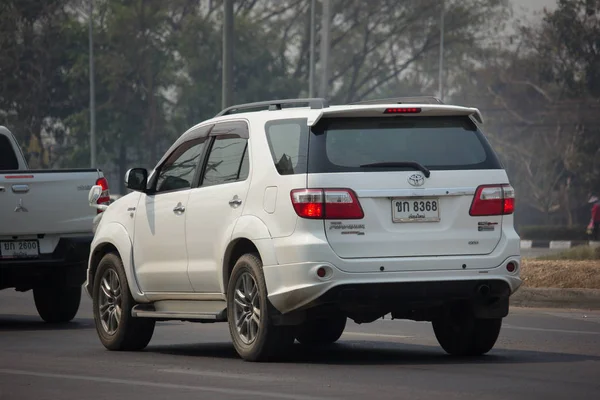 Private Toyota Fortuner Suv Car. — Stock Photo, Image