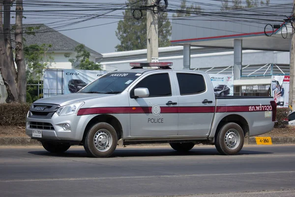 Royal Thai polisinin polis arabası. — Stok fotoğraf