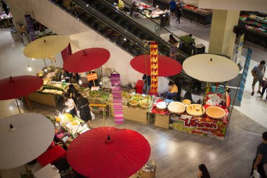 Songkran gıda Festivali yılında Merkezi Festival Chiang mai. 