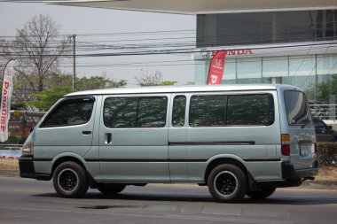 Özel Toyota Hiace eski Van araba.