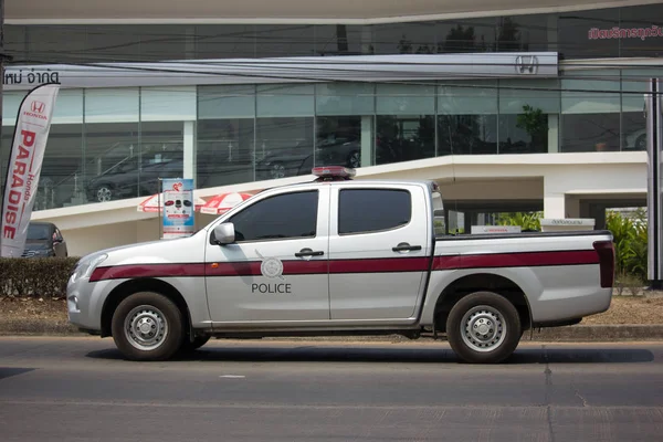 Royal Thai polisinin polis arabası. — Stok fotoğraf