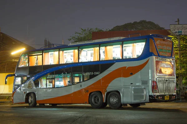 Scania Bus von Transport Government Company. Buslinie Bangkok — Stockfoto