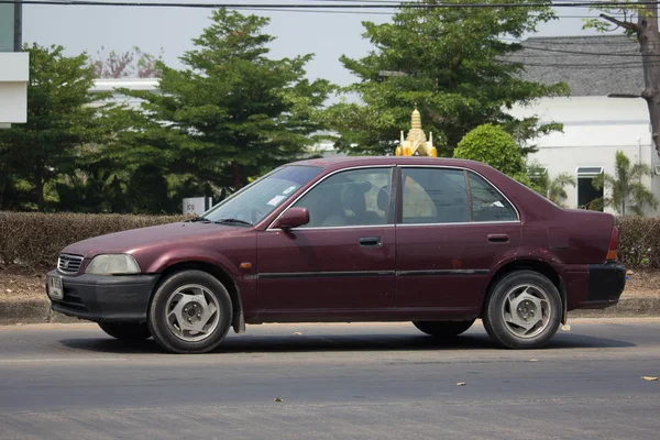 Private Stadt Auto Honda Stadt. — Stockfoto