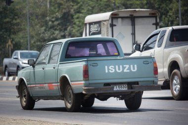 Özel Isuzu Kb eski pikap araba. 