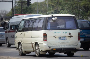 Özel Toyota Hiace eski Van araba.