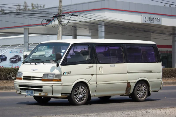 Private Toyota Hiace old Van Car. — Stock Photo, Image