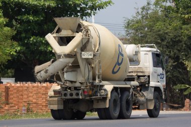ÇKP beton şirketin çimento kamyonu