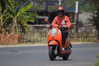 Ben motosiklet özel Honda otomatik Scooter Scoopy. 