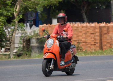 Ben motosiklet özel Honda otomatik Scooter Scoopy. 