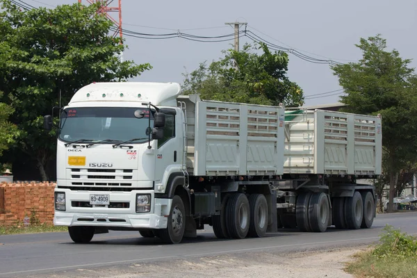 Rimorchio dump truck di Piboon Concrete . — Foto Stock