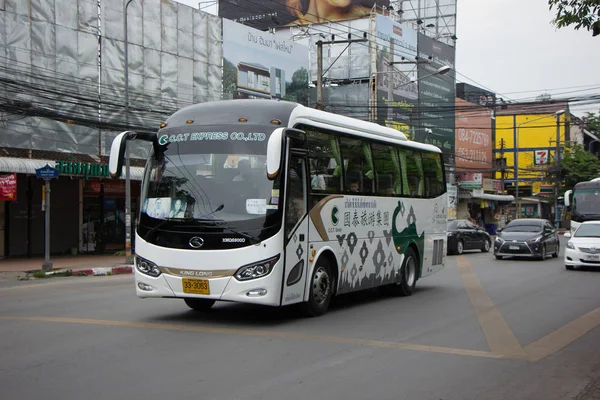 Bus de viaje de CCT Express Transport Company . — Foto de Stock