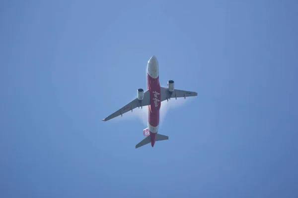 Airbus A320-200 da Airasia tailandesa . — Fotografia de Stock