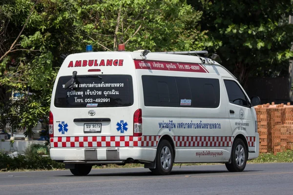 Karetka van z Sansai Luang Subdistrict — Zdjęcie stockowe