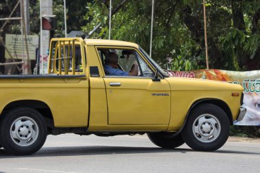 Özel Isuzu Kb eski pikap araba. 