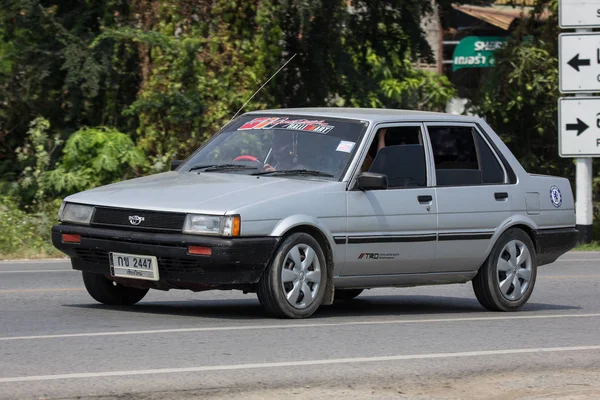 Приватне старий автомобіль, Toyota Corolla — стокове фото