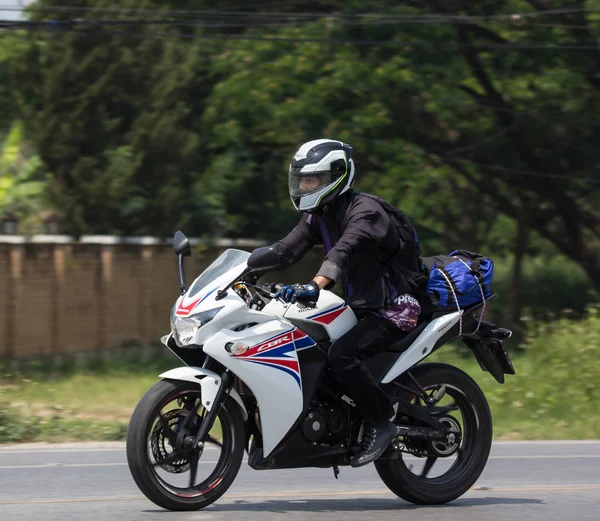 Private Racing Honda CBR Motocicleta — Fotografia de Stock