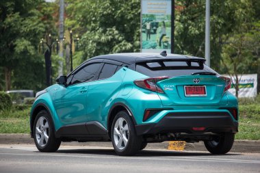 Toyota Chr küçük araba Crossover Suv hibrit araba. 