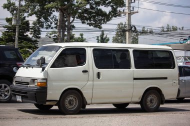 Özel Toyota Hiace eski Van araba.