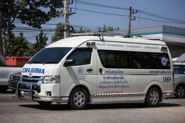 Van ambulância do subdistrito de SannaMeng — Fotografia de Stock