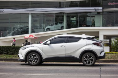 Toyota Chr küçük araba Crossover Suv hibrit araba. 